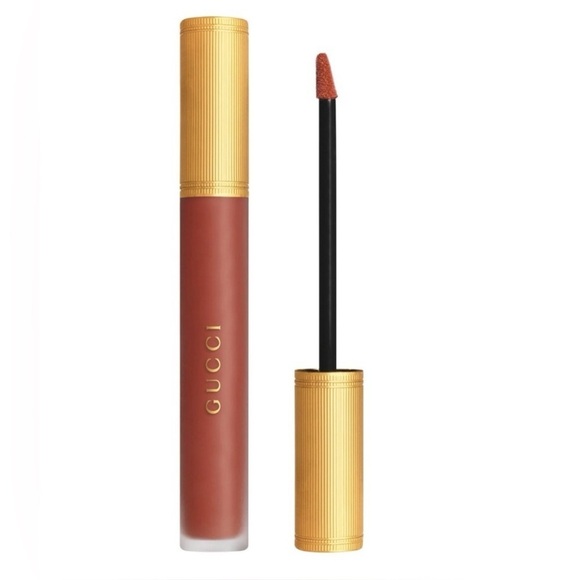 Gucci 505 Janet Rust Liquid Matte Lipstick NIB Transfer Proof Long Lasting - Picture 5 of 6